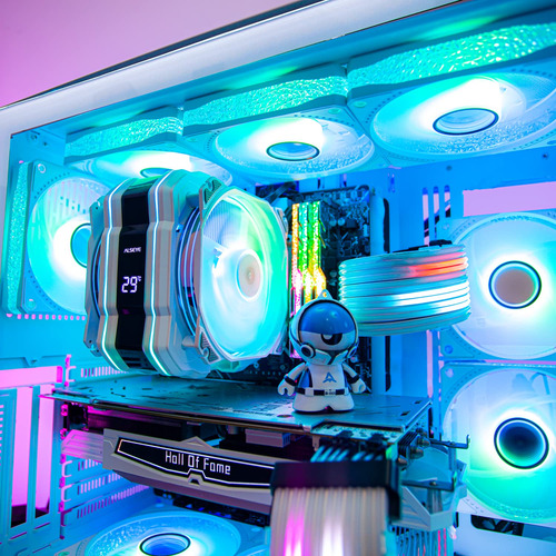 Alseye M120d Plus Cpu Air Cooler, Enfriador De Cpu Con Vi...