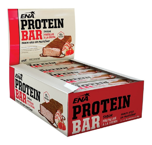 Protein Bar Ena - Caja X 16 Unidades - Barras Proteicas