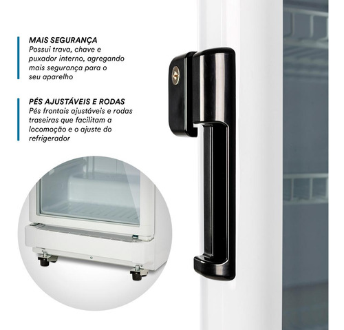 Refrigerador Expositor Eos 231l Digital Branco Eev210b