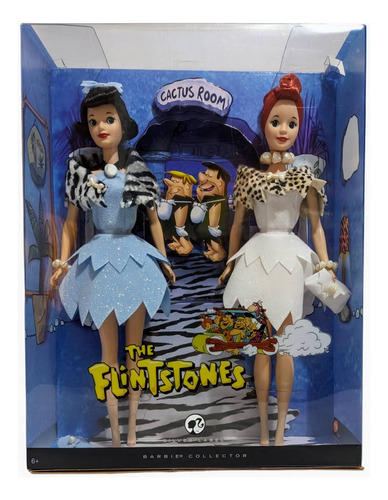 Muñecas Barbie. Los Picapiedras (Usado)