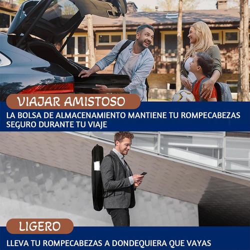 Tapete De Rompecabezas, Antideslizante, 2000 Pzs Universal