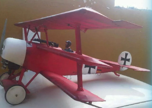 Avion Fokker Dr1 A Control Remoto