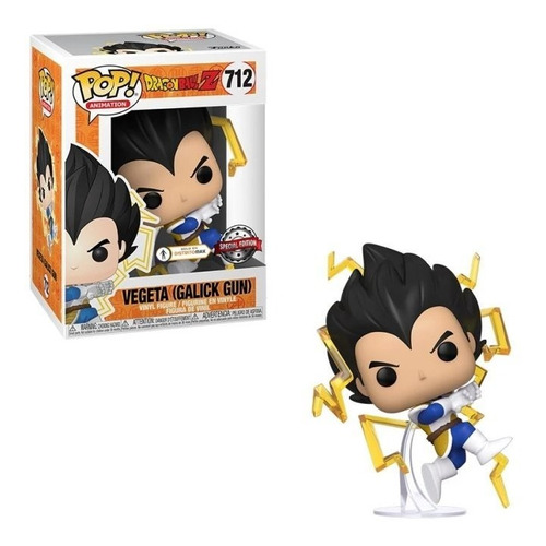 Funko Pop Dragon Ball Z Vegeta Galick Gun 712