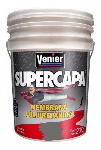 Supercapa Membrana Impermeabilizante X 20kg Venier