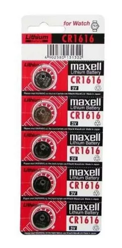 Pila Maxell Cr1616 3v Para Alarma Calculadora Reloj Febo - FEBO