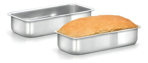 Juego de 10 bandejas caseras para hornear pan con forma de hielo con borde alto, número 3