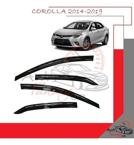 Botaguas Slim Toyota Corolla 2014-2019