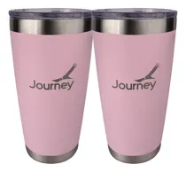 Comprar 2 Vasos Térmicos Acero Inox Journey Cerveza Fernet Gaseosa