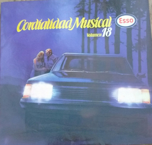 Cordialidad Musical Vol 18 Esso Cbs Vinilo Lp 1982