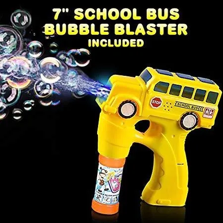 School bus bubble gun on sale