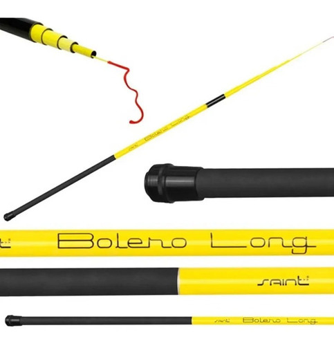 Vara Telescópica Para Pesca Long Bolero 3,60 Metros 4 Seções