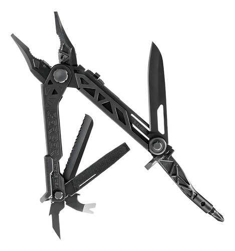 Multiherramienta Gerber Centerdrive Negro Con Funda Y Puntas