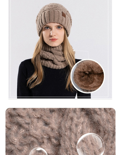 Gorro De Lana De Invierno Creative Thickened Warmy Oar Prote