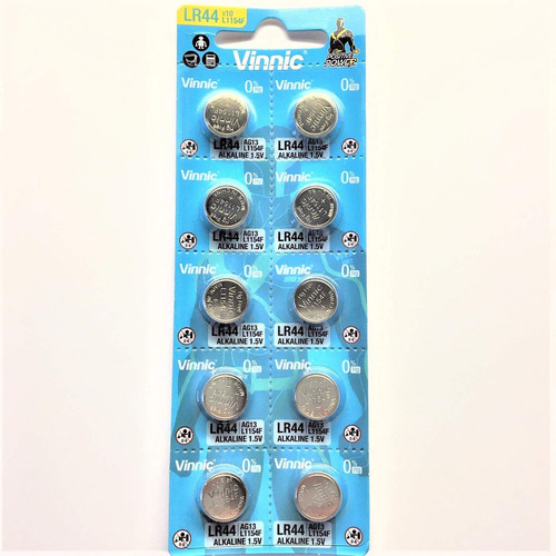Bateria De Relógio Vinnic Lr44 V357 357 Ag13 L1154 Alcalina