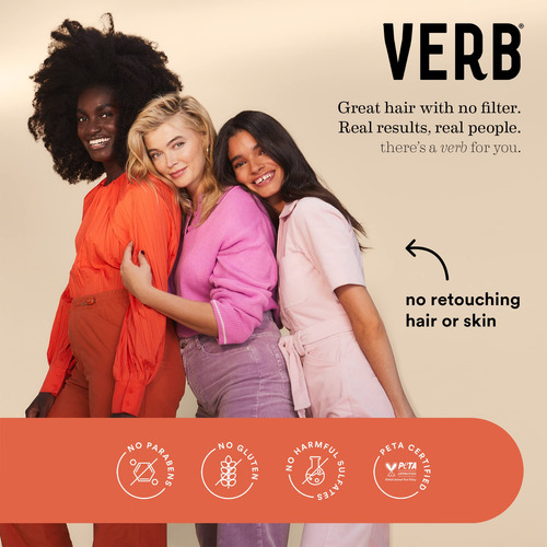 Hairspray Verb Strong Hold & Volume 207 Ml Para Todo Tipo De