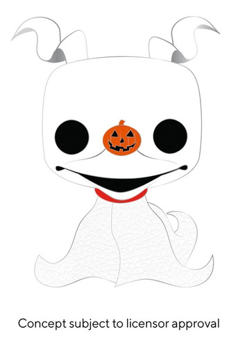 Funko Pop Pin: Mundo De Jack - Zero Esmaltado