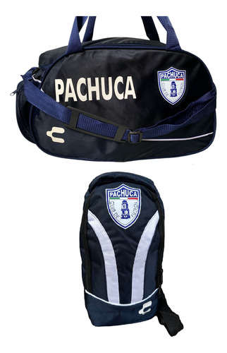 Maleta Deportiva Y Zapatera Paquete Pachuca- Envio Gratis