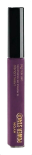 Labiales Liquido Mate Intransferible Dura 16horas Power Stay Color POWER ON PLUM