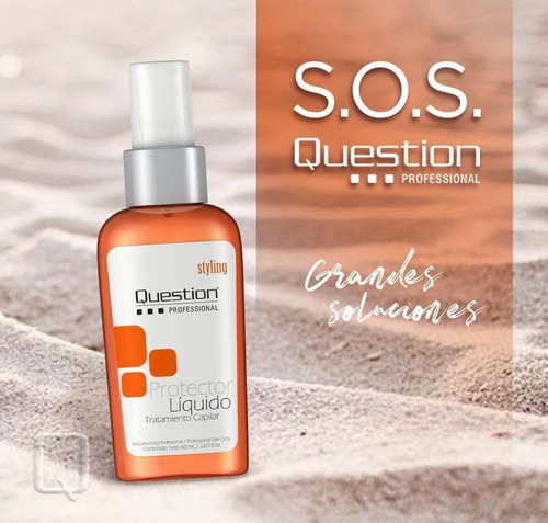 Protector Termico Tratamiento Capilar Question 60 Ml