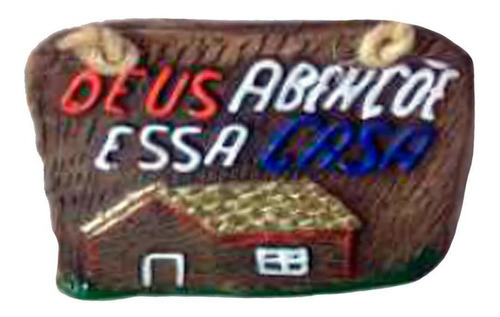 Placa De Churrasco Decorativa - Deus Abençoe Esta Casa