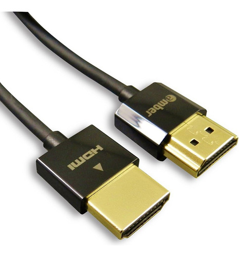 Cable Hdmi Ámbar 4k Ultra Hd De Alta Velocidad Con Ethernet,