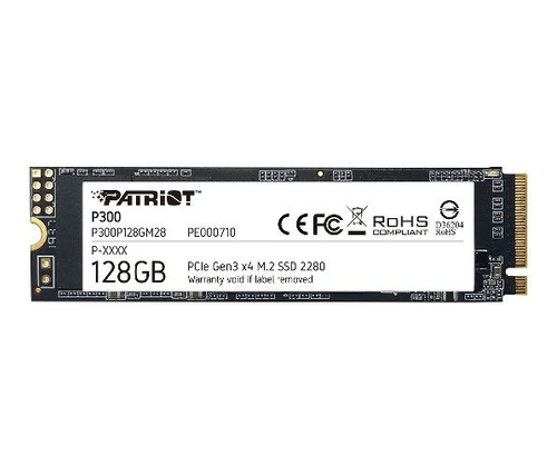 Unidad Ssd M.2 Patriot P300 128gb 2280 Pcie 3.0 X4