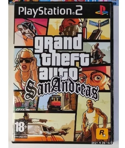 Capa de jogo GTA SAN ANDREAS Vidigueira • OLX Portugal