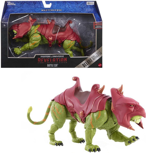 Figura Battle Cat Mattel Masters Of The Universe Revelation