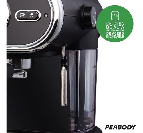 Cafetera Peabody Smartchef Pe-ce5002 Automática Expreso P1 Color Negro