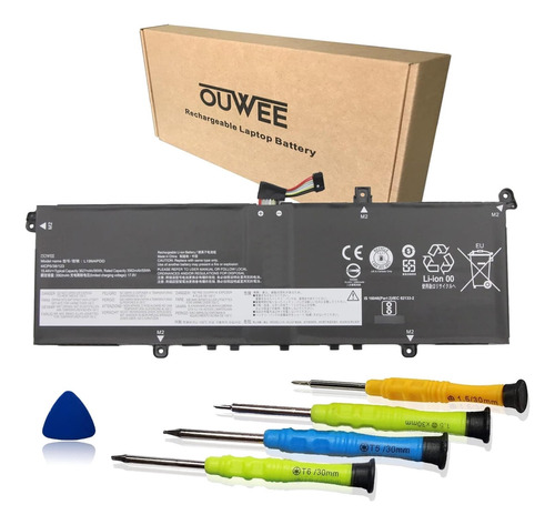 Ouwee L19m4pdd 55wh Batería P/ Lenovo 14s G2 Itl 13s Thinkbo