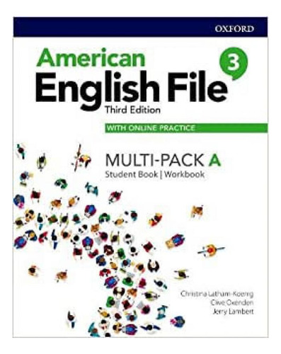 Livro American English File 3a Multipk Pk 3ed