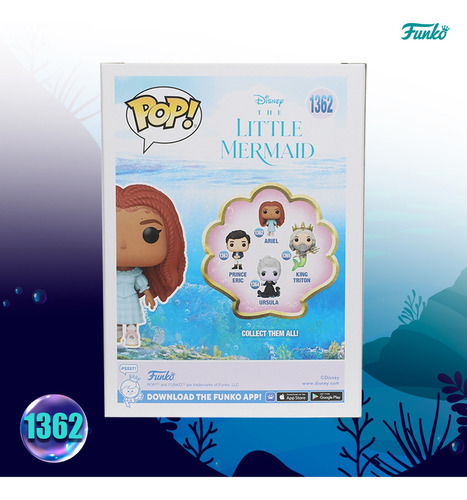 Funko Pop Ariel #1362 La Sirenita Disney Figura Original