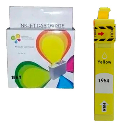 Cartucho Compatible Epson 196 Color Xp-401 Xp211 Yellow Bagc