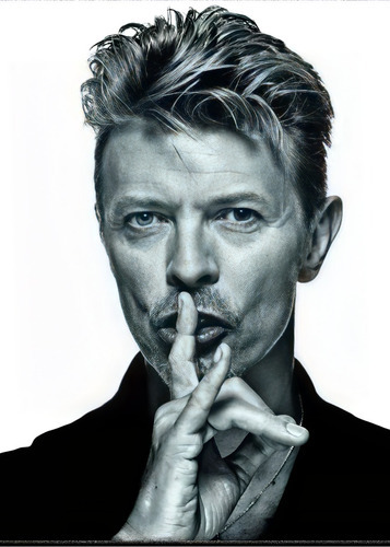 Póster David Bowie Autoadhesivo 60x42cm #9