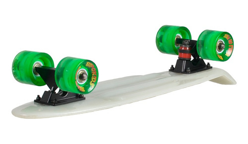 Patineta Penny Ruedas Led Brilla Oscuridad Aluminio Bipokids Glow