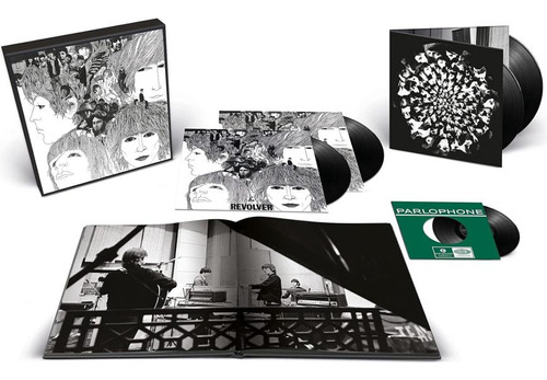 Beatles Revolver Special Edition 4 Lp Vinyl + 7  Box Set Lp