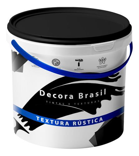 Textura Rústica 3,6 Litros - Efeito Mais Natural Cor Quartzo Tabaco