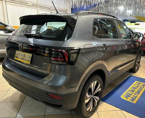 Volkswagen T-Cross 2024 1.0 Flex TSI Completo Automático Cinza