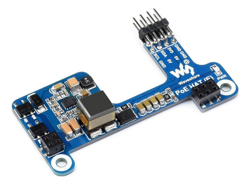 Hat Poe Waveshare Para Raspberry Pi 3b+/4b, 5v 2.5a