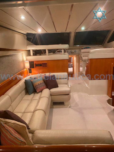 Lancha Ferretti 50 Barco Iate N Azimut Fishing Intermarine