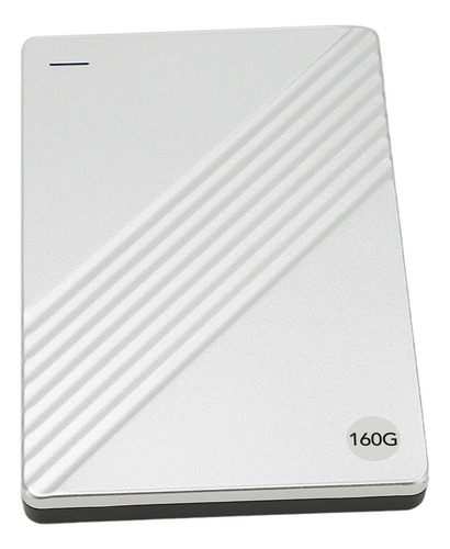 Disco Duro Externo Silver Mobile Ultrafino De 2,5 Pulgadas