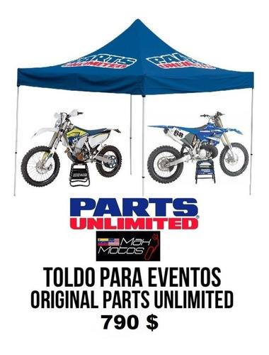 Imagen 4 de 5 de Toldo Plegable 10x10mts Parts Unlimited.