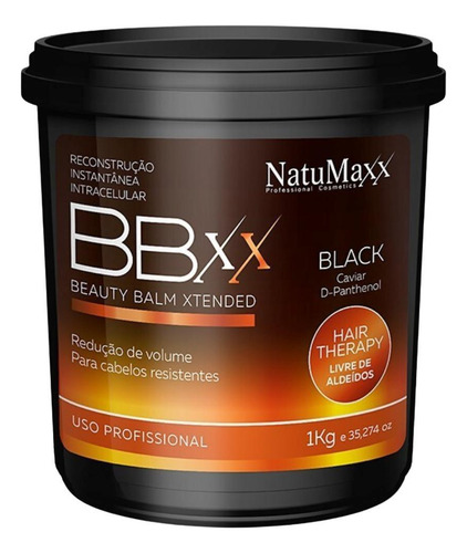 Natumaxx Bbxx Botox Black 1 Kilo