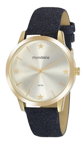 Relógio Mondaine Feminino Classic Dourado 32113lpmvdd2