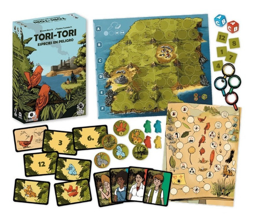 Imagen 6 de 7 de Juego Mesa | Tori Tori | Juega Y Proteje El Medio Ambiente