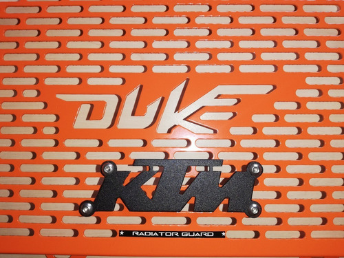 Protector Radiador Ktm Duke Naranja  200 - 390 En Oferta