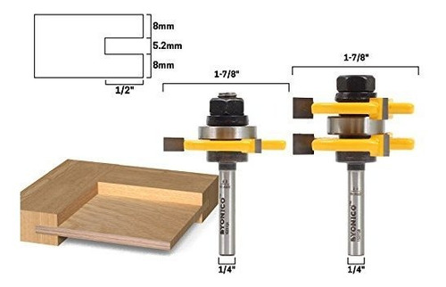 Yonico 15231q 14 Pulgadas De Madera Contrachapada De 2 Bits 