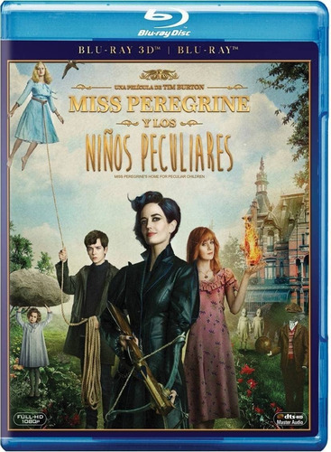 Miss Peregrine Y Los Niños Peculiares Blu Ray 3d + Blu Ray