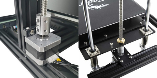 Tornillo Acme De Avance 8mm Con Tuerca T8 50cm Varilla Rosca