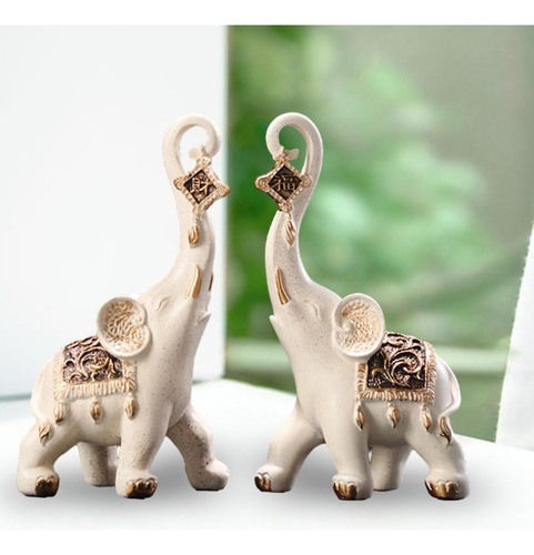 2x Estatuas De , Colección De Estatuillas De Resina,